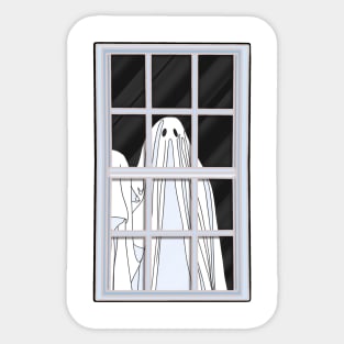 Ghost Window Sticker